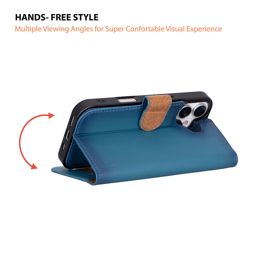 Magic iPhone 17 Leather Detachable Wallet Case