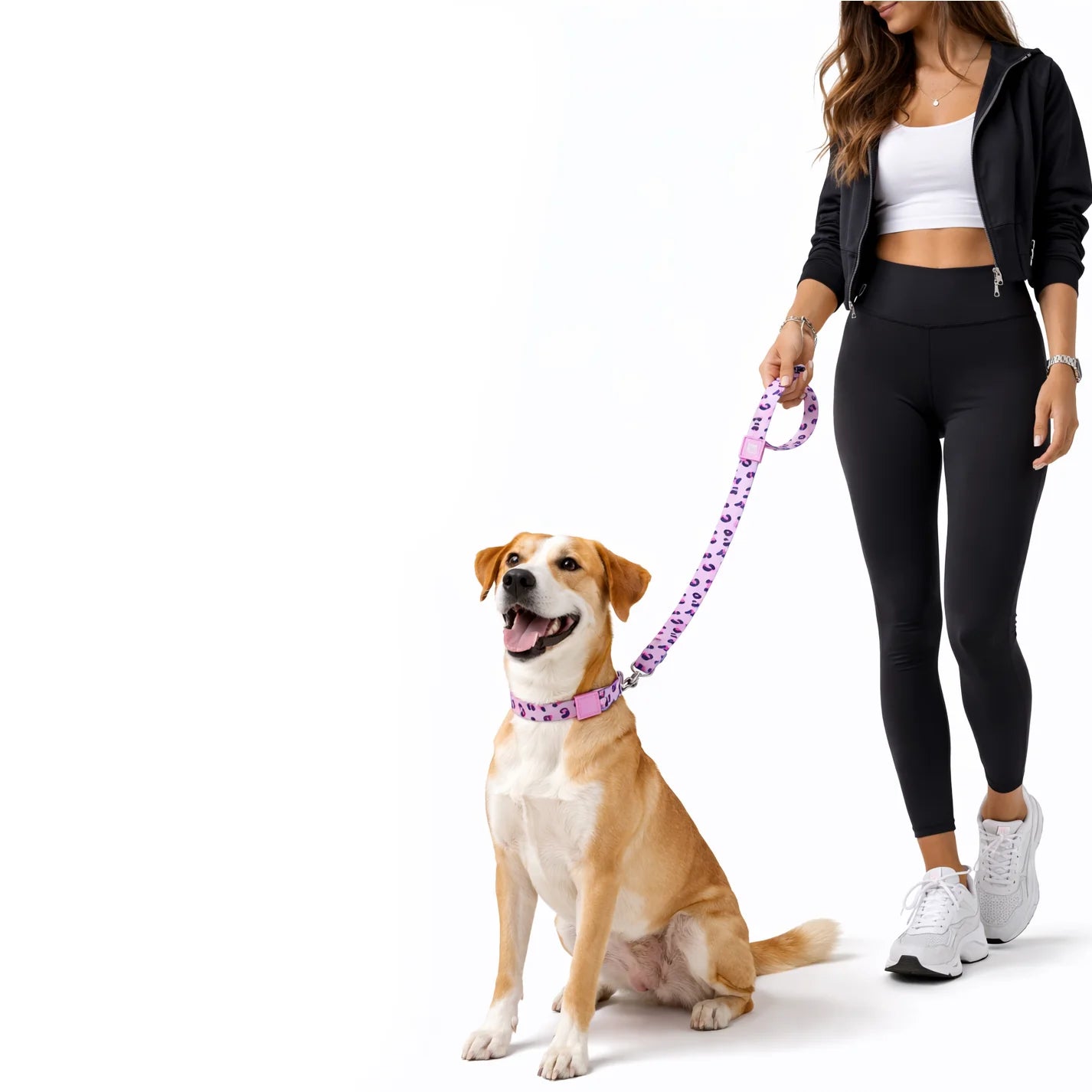 Patterned Recycled Leash