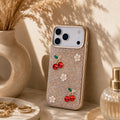 Freya Crystal Cherry Case for iPhone 17 Pro
