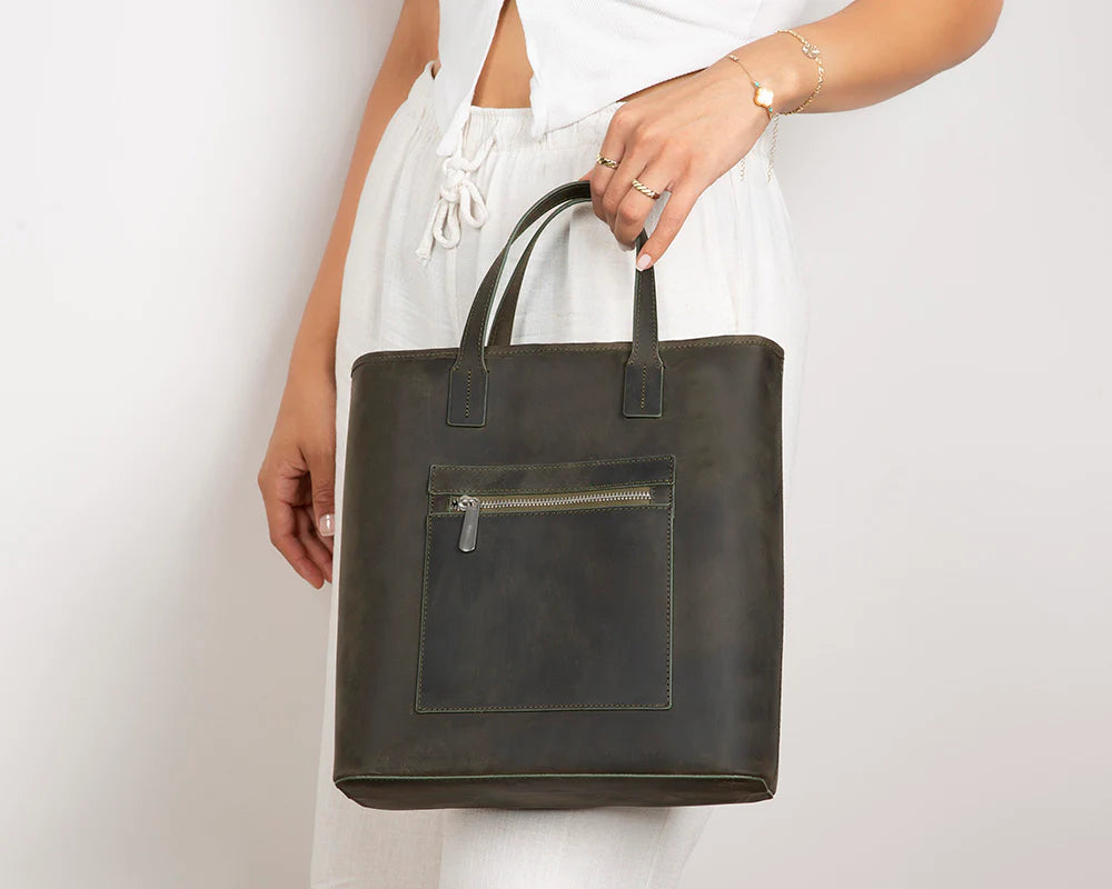 Valliro Leather Tote Bag