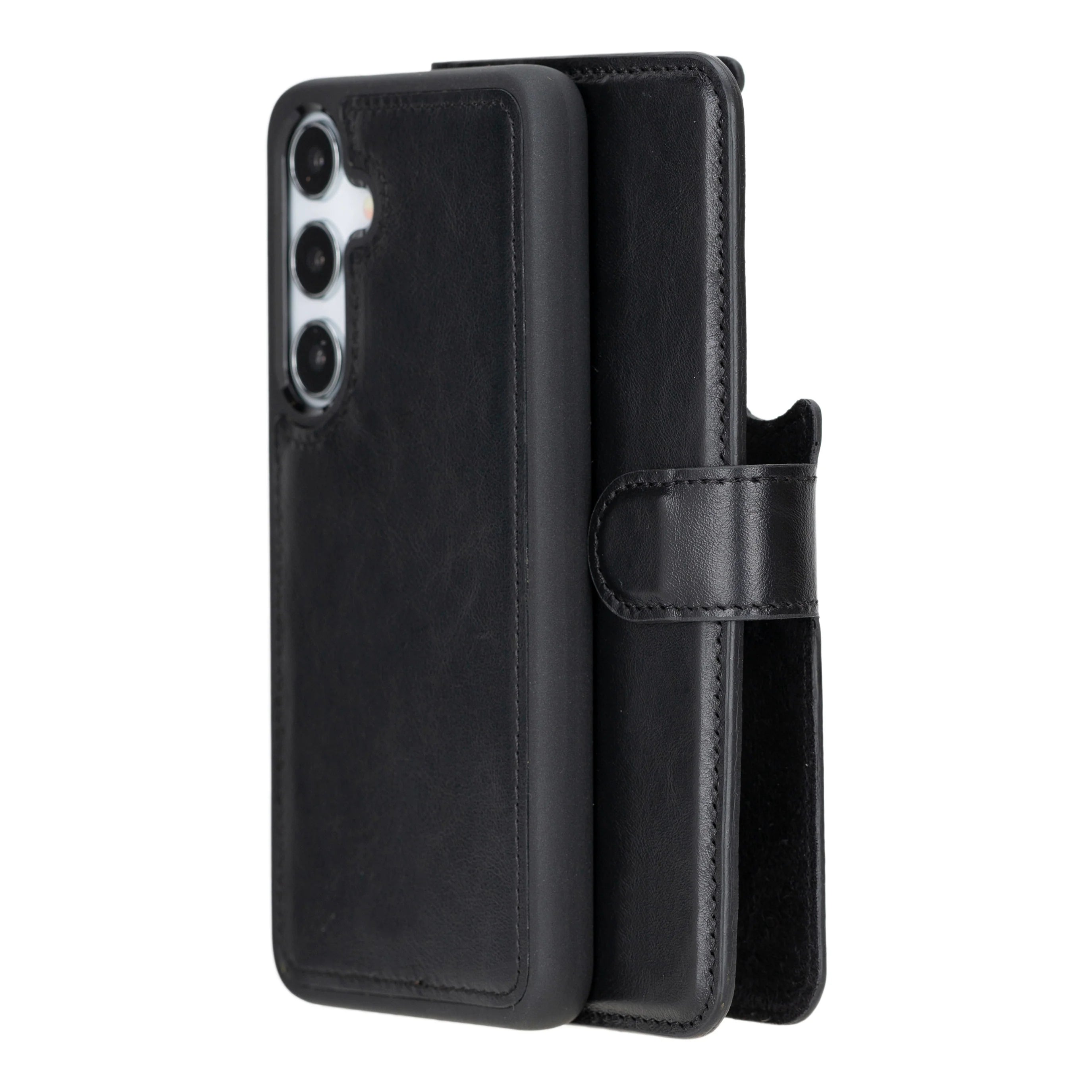 Magic Samsung Galaxy S24 Plus Leather Detachable Wallet Case