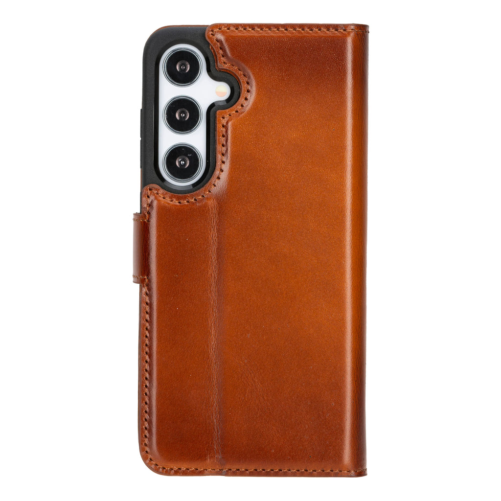 Magic Samsung Galaxy S24 Ultra Leather Detachable Wallet Case