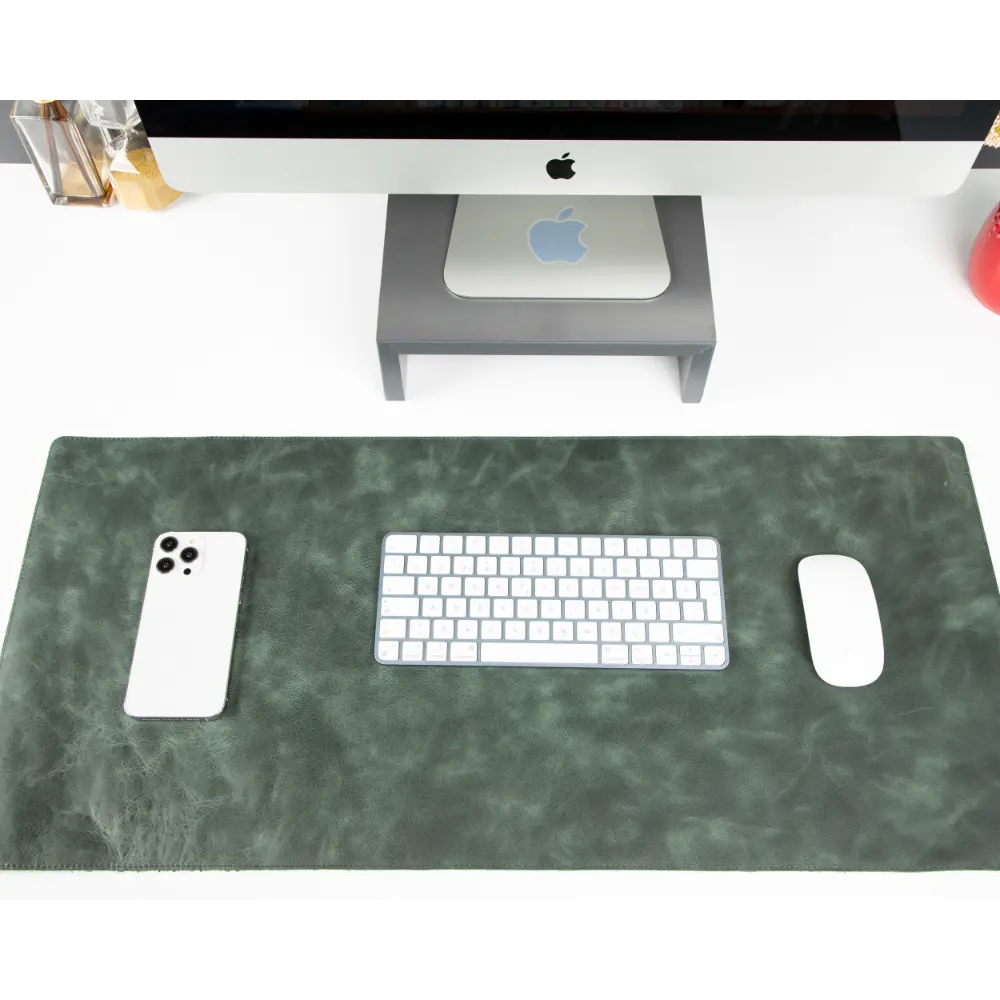Natural Leather Desk Mat Medium