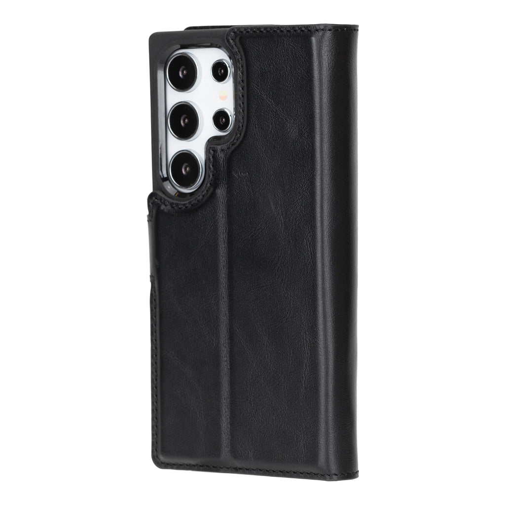 Magic Samsung Galaxy S24 Ultra Leather Detachable Wallet Case
