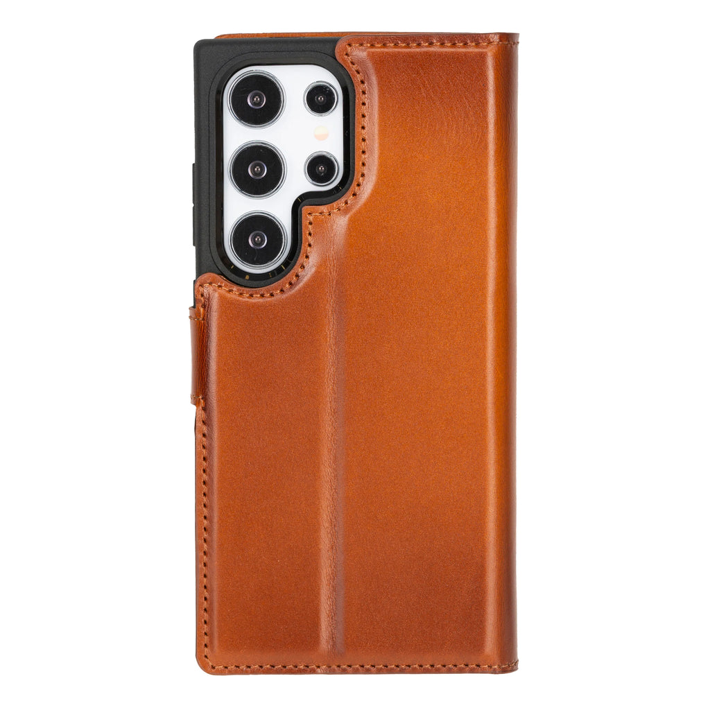 Magic Samsung Galaxy S24 Ultra Leather Detachable Wallet Case