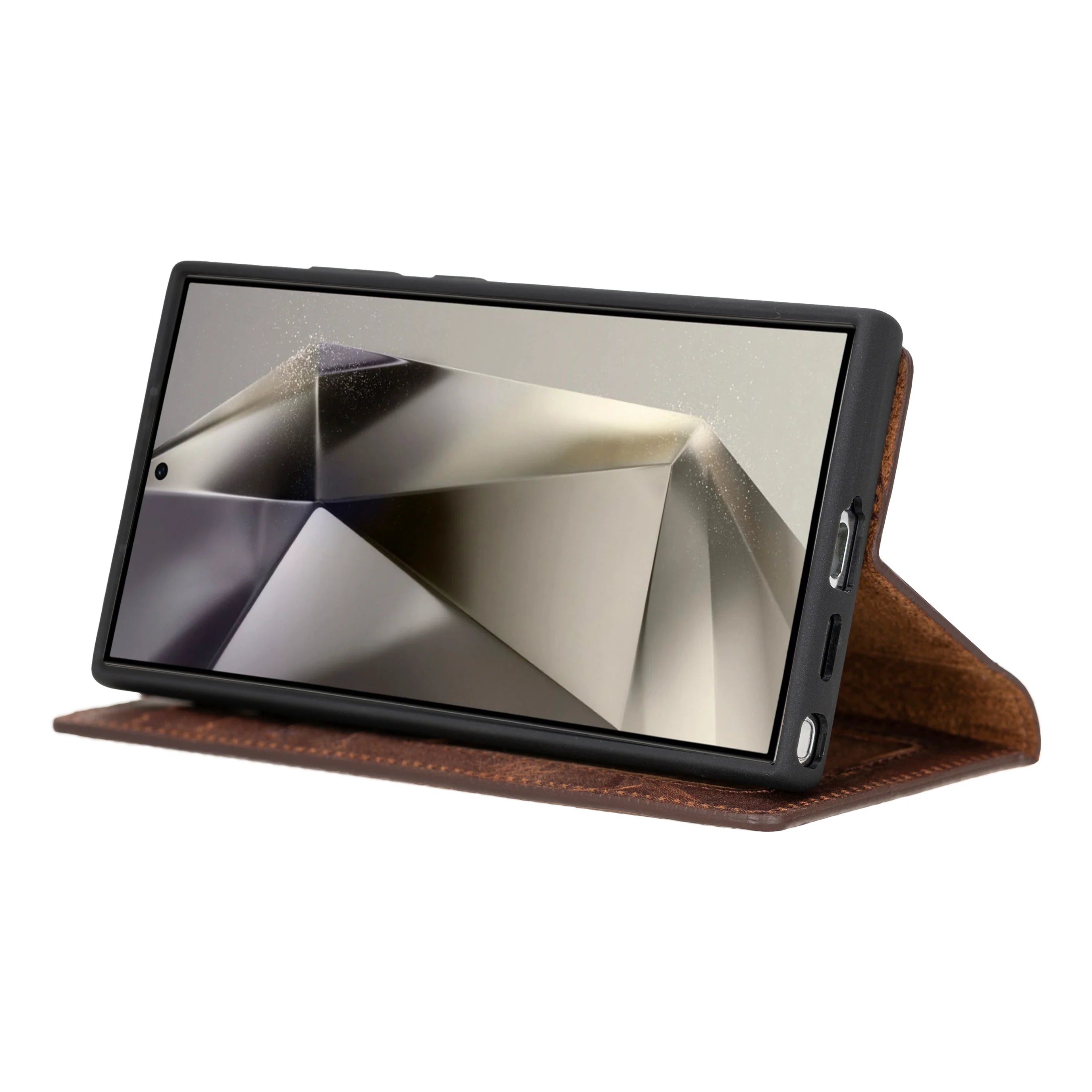 Magic Samsung Galaxy S24 Ultra Leather Detachable Wallet Case