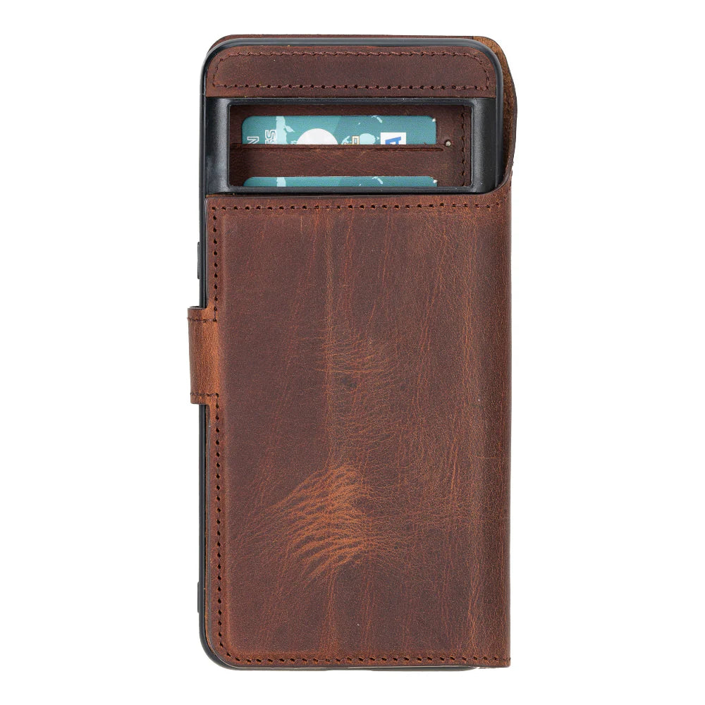 Magic Google Pixel 8 Detachable Leather Wallet Case