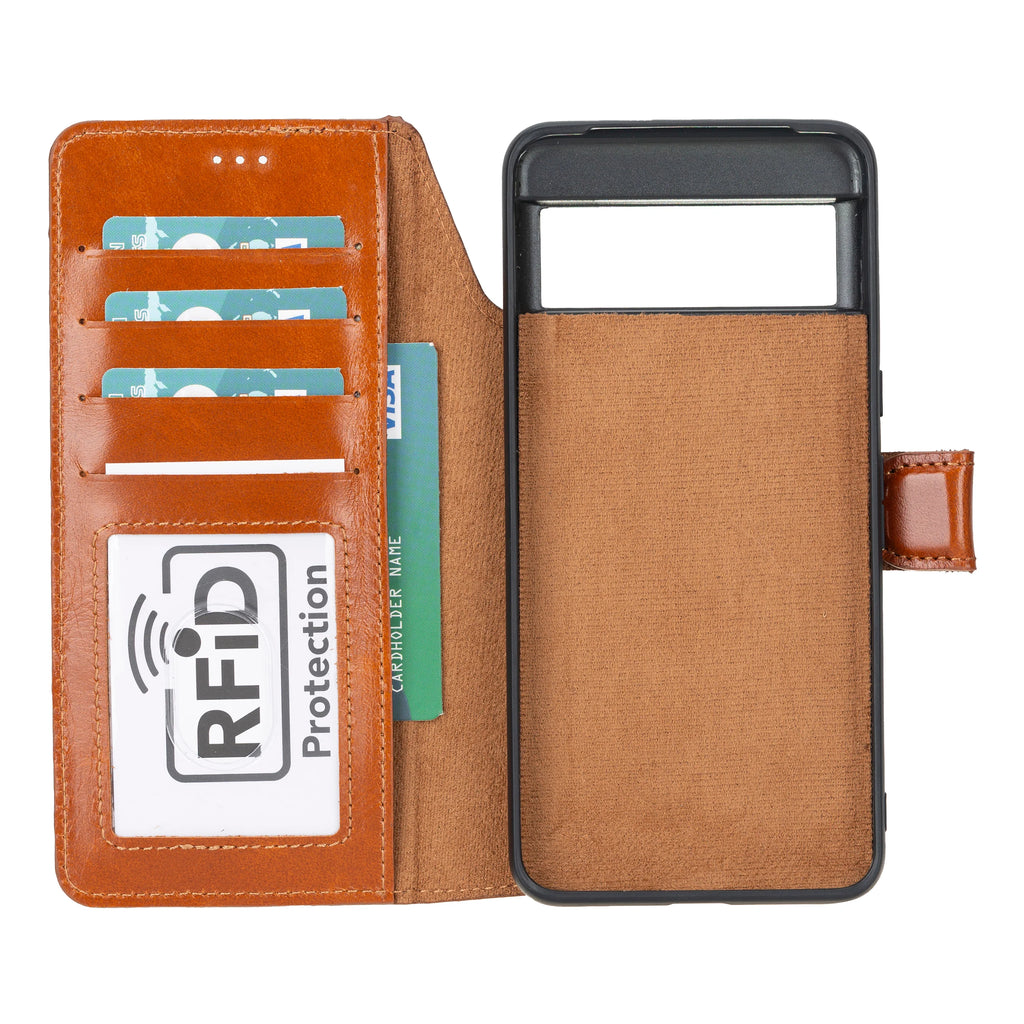 Magic Google Pixel 10 / 10 Pro Detachable Leather Wallet Case