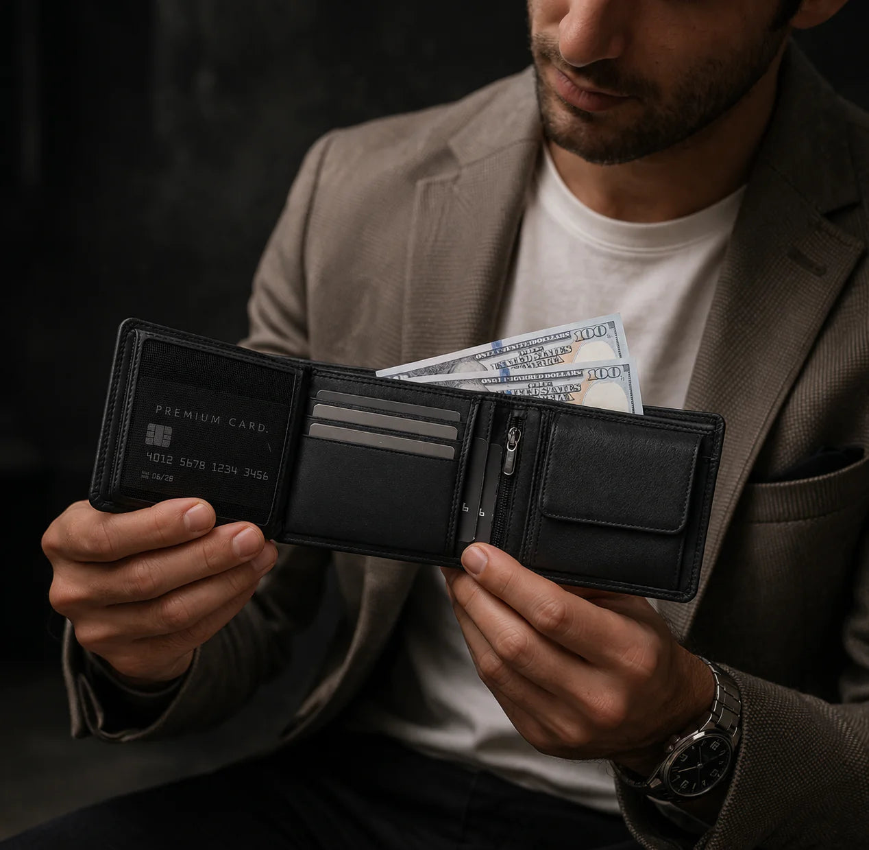 Dario Leather Men's Wallet