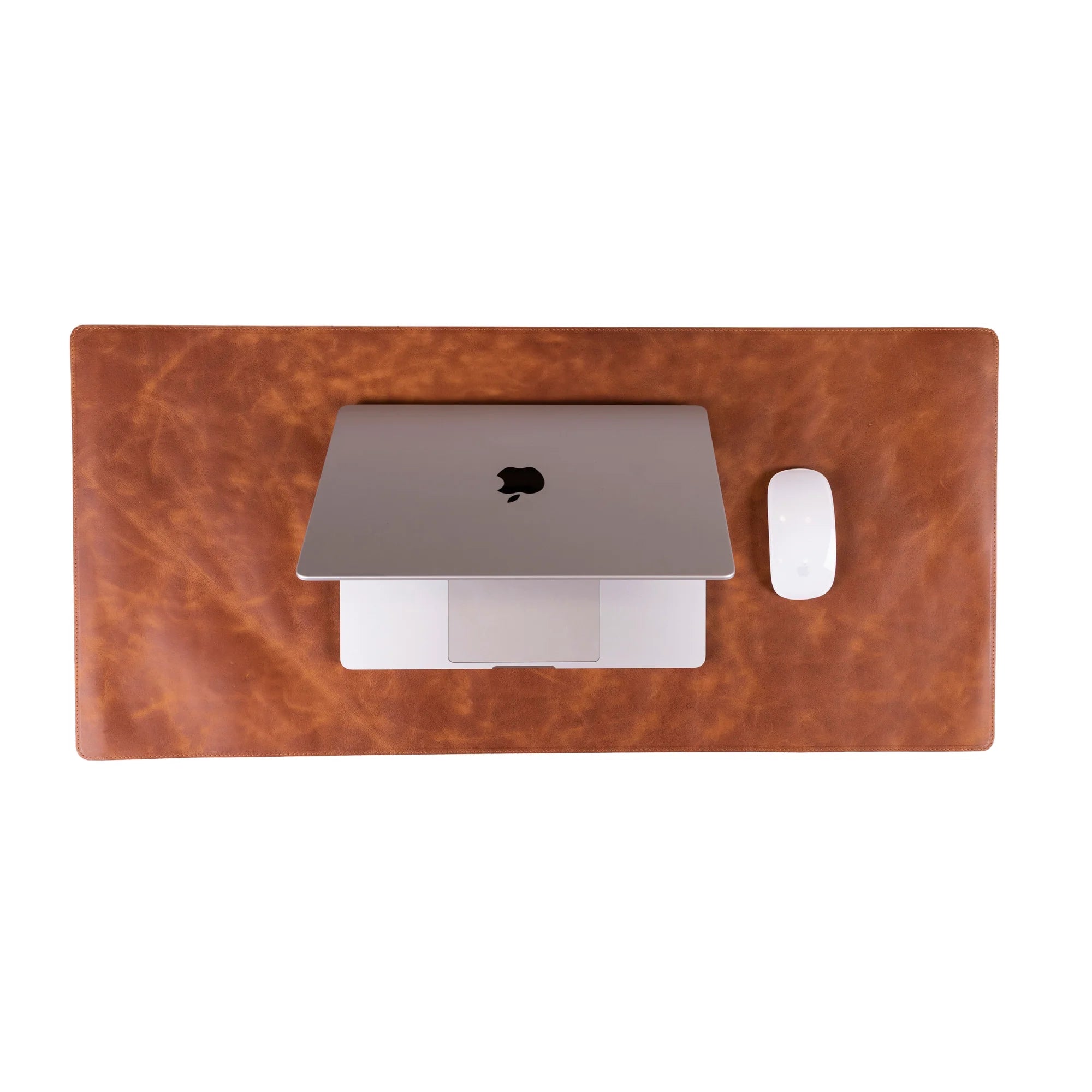 Natural Leather Desk Mat Medium