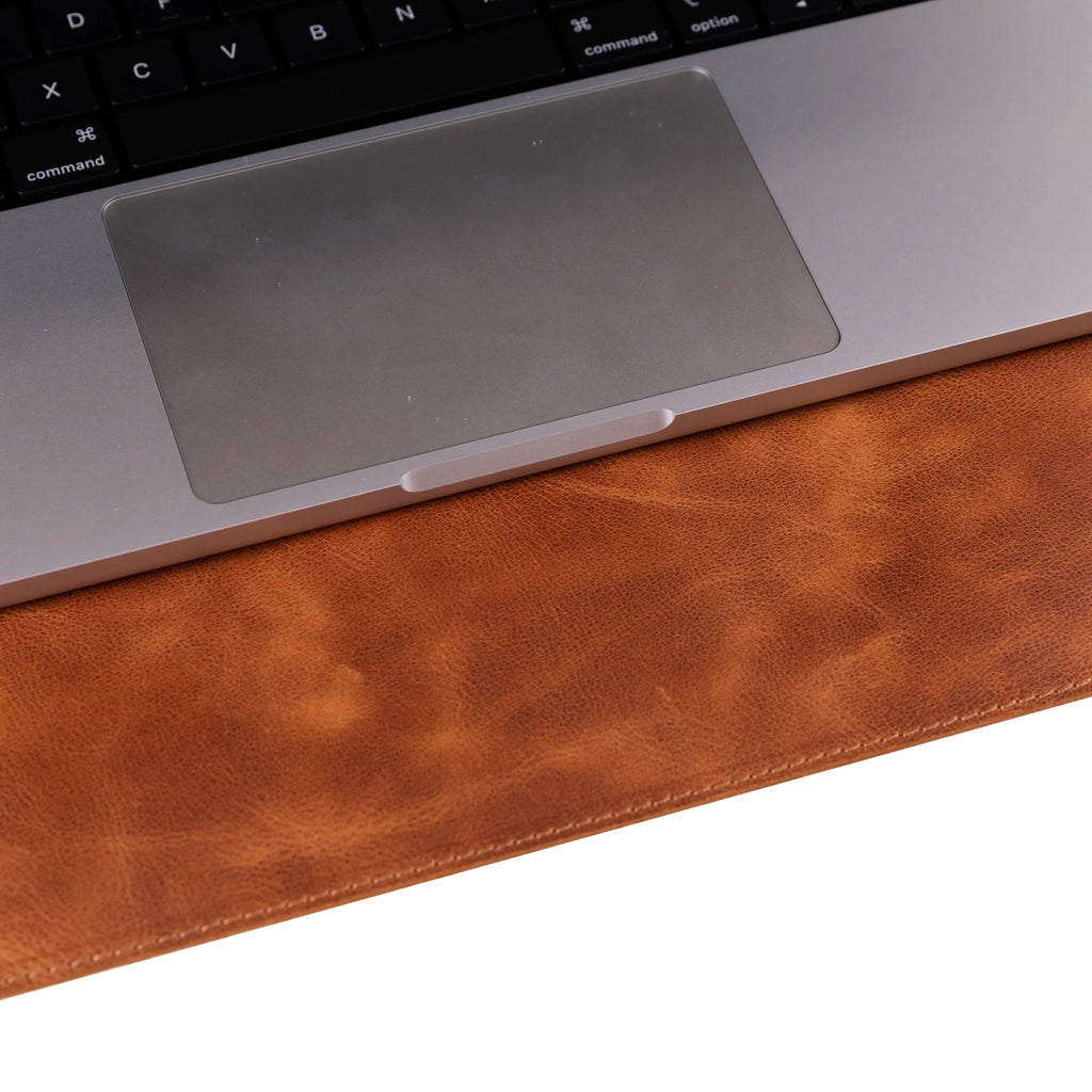 Natural Leather Desk Mat Large
