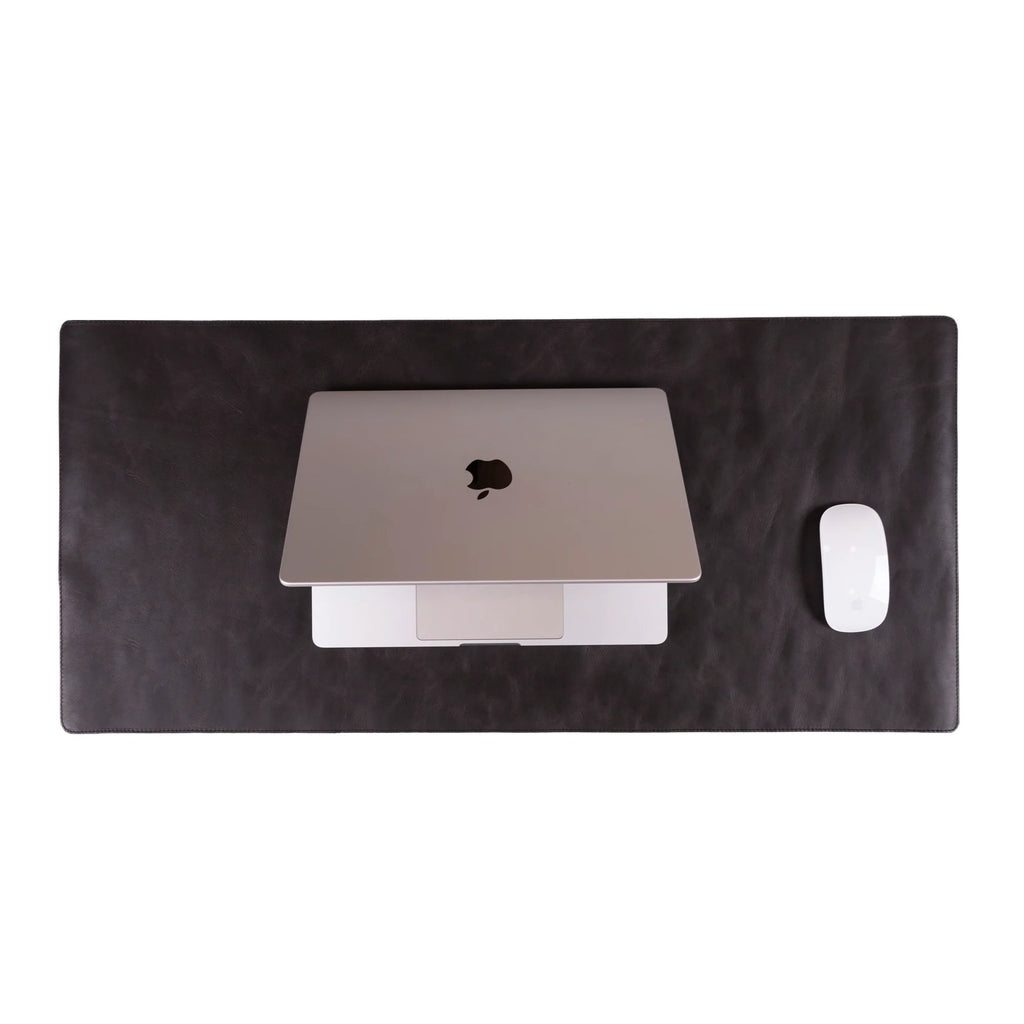 Natural Leather Desk Mat Large