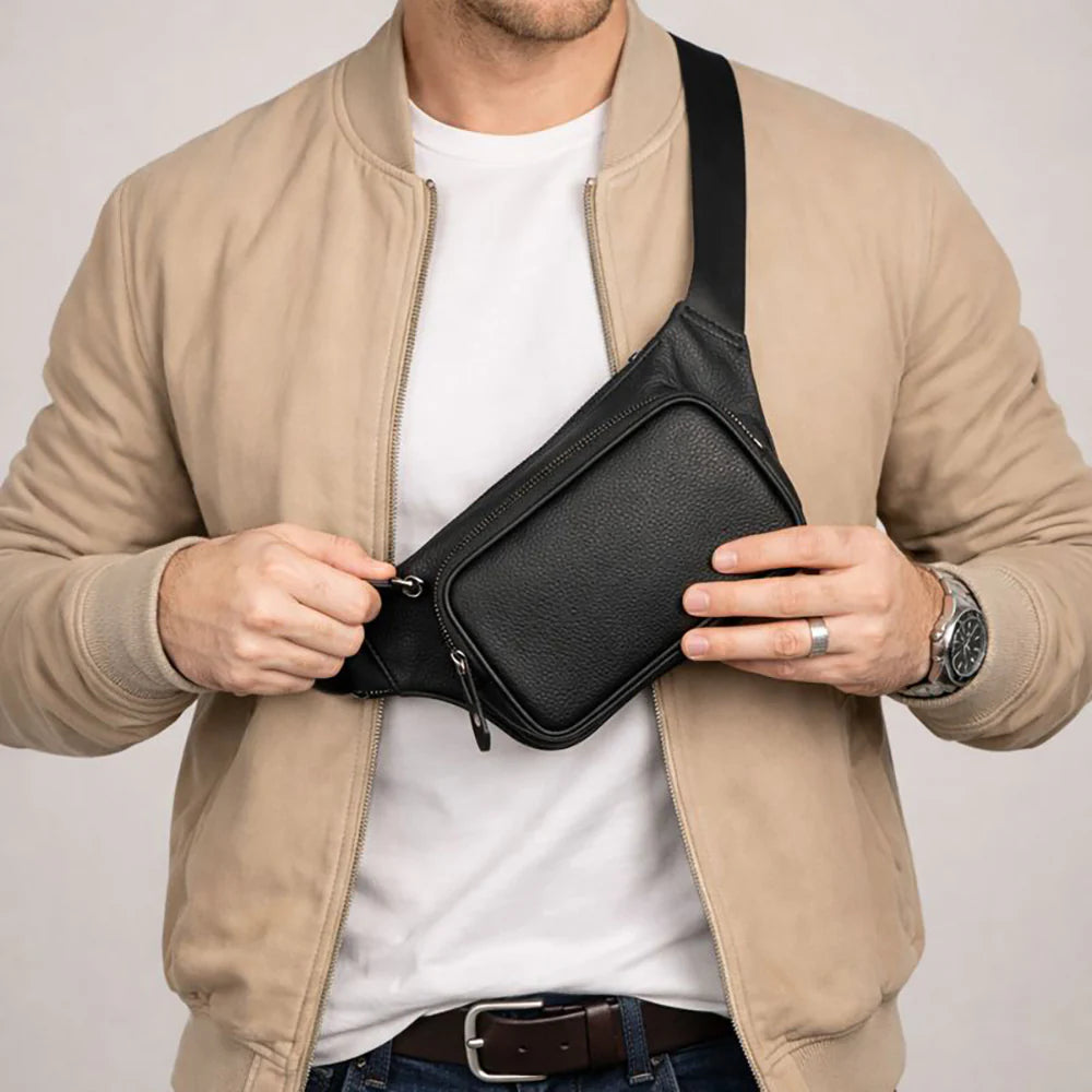 Apex Leather Waist Bag