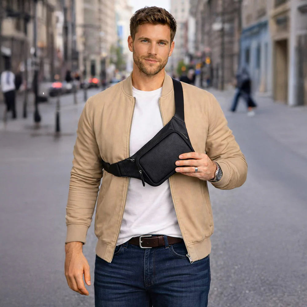 Apex Leather Waist Bag