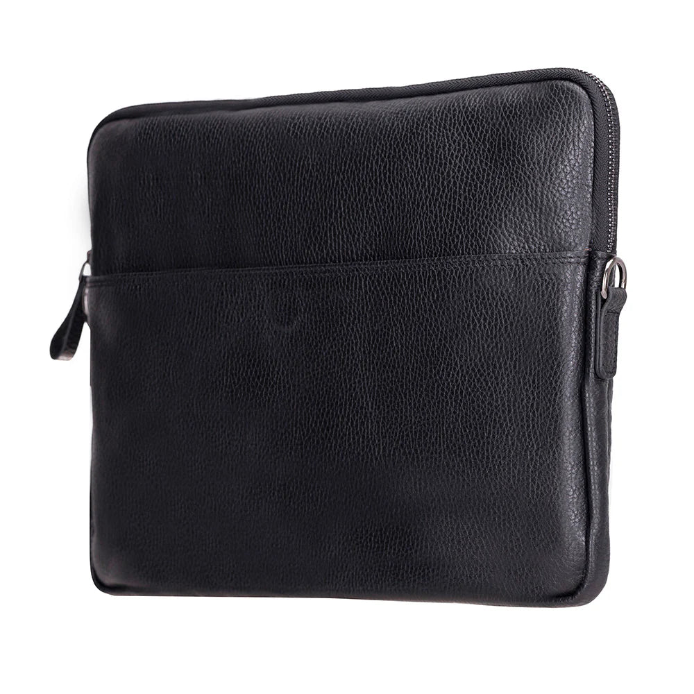 Leeds Slim Leather Laptop / Tablet Sleeve