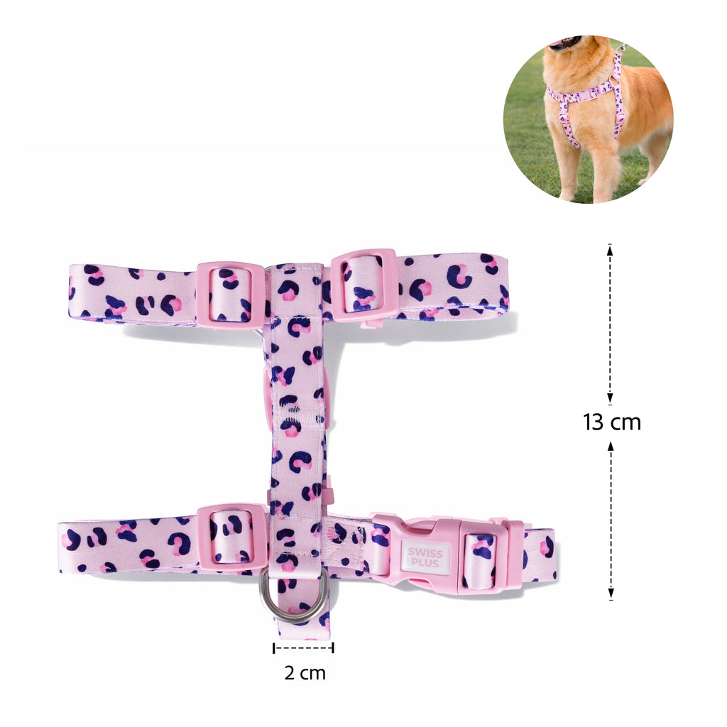 Patterned Recycled H-Type Harness