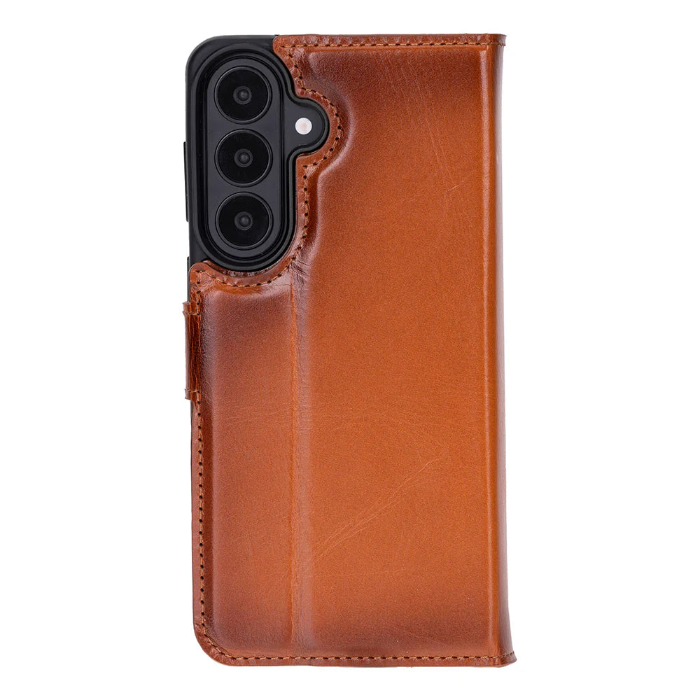 Magic Samsung Galaxy S26 Plus Detachable Leather Wallet Case