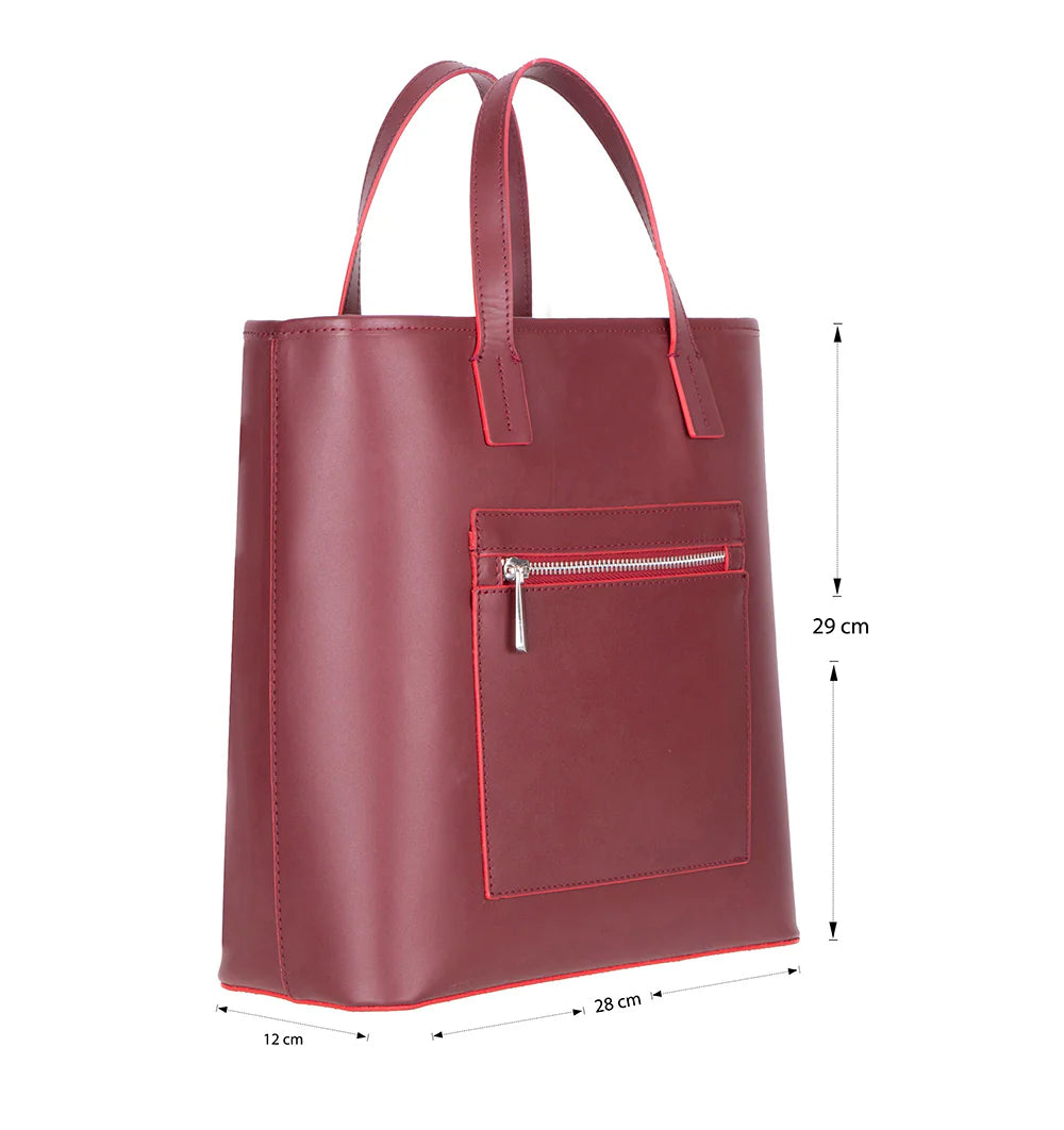 Valliro Leather Tote Bag
