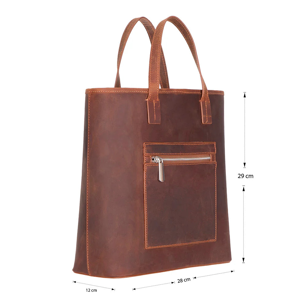 Valliro Leather Tote Bag