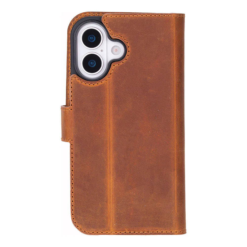 Magic iPhone 17 Leather Detachable Wallet Case