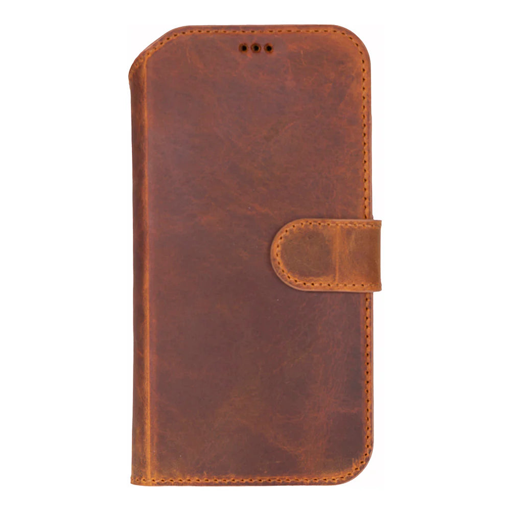 Magic iPhone 17 Air Leather Detachable Wallet Case