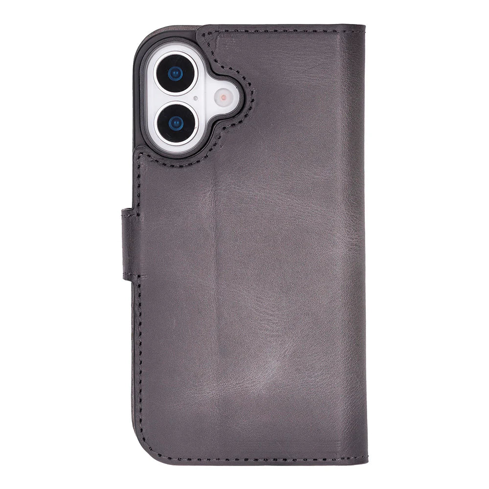 Magic iPhone 17 Leather Detachable Wallet Case