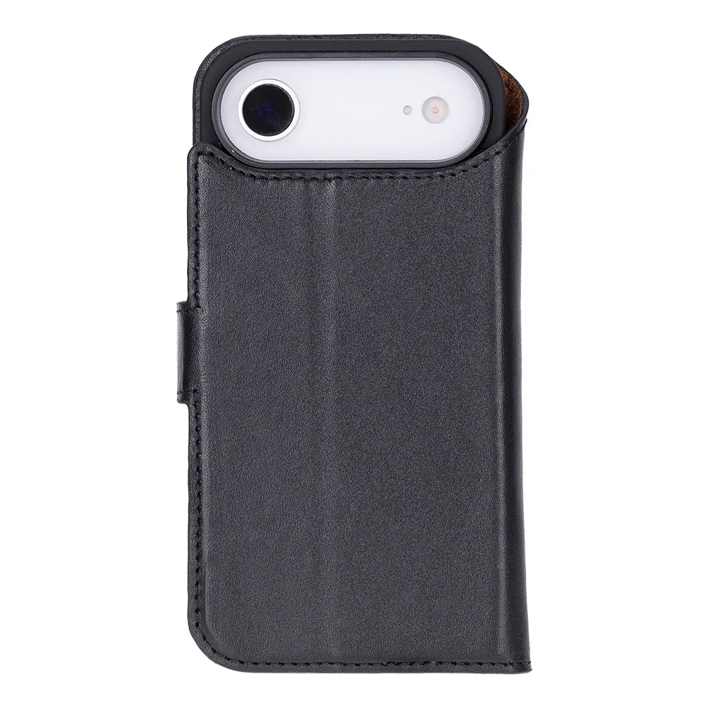 Magic iPhone 17 Air Leather Detachable Wallet Case