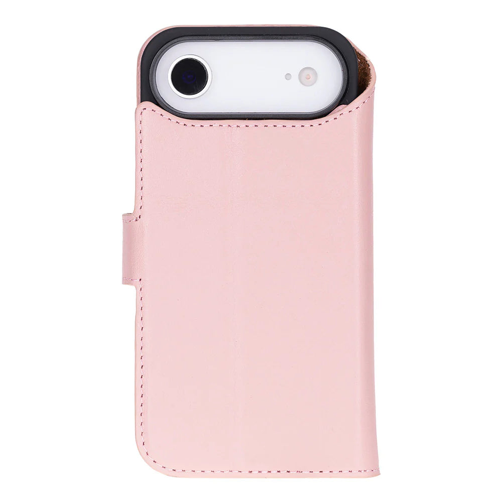 Magic iPhone 17 Air Leather Detachable Wallet Case