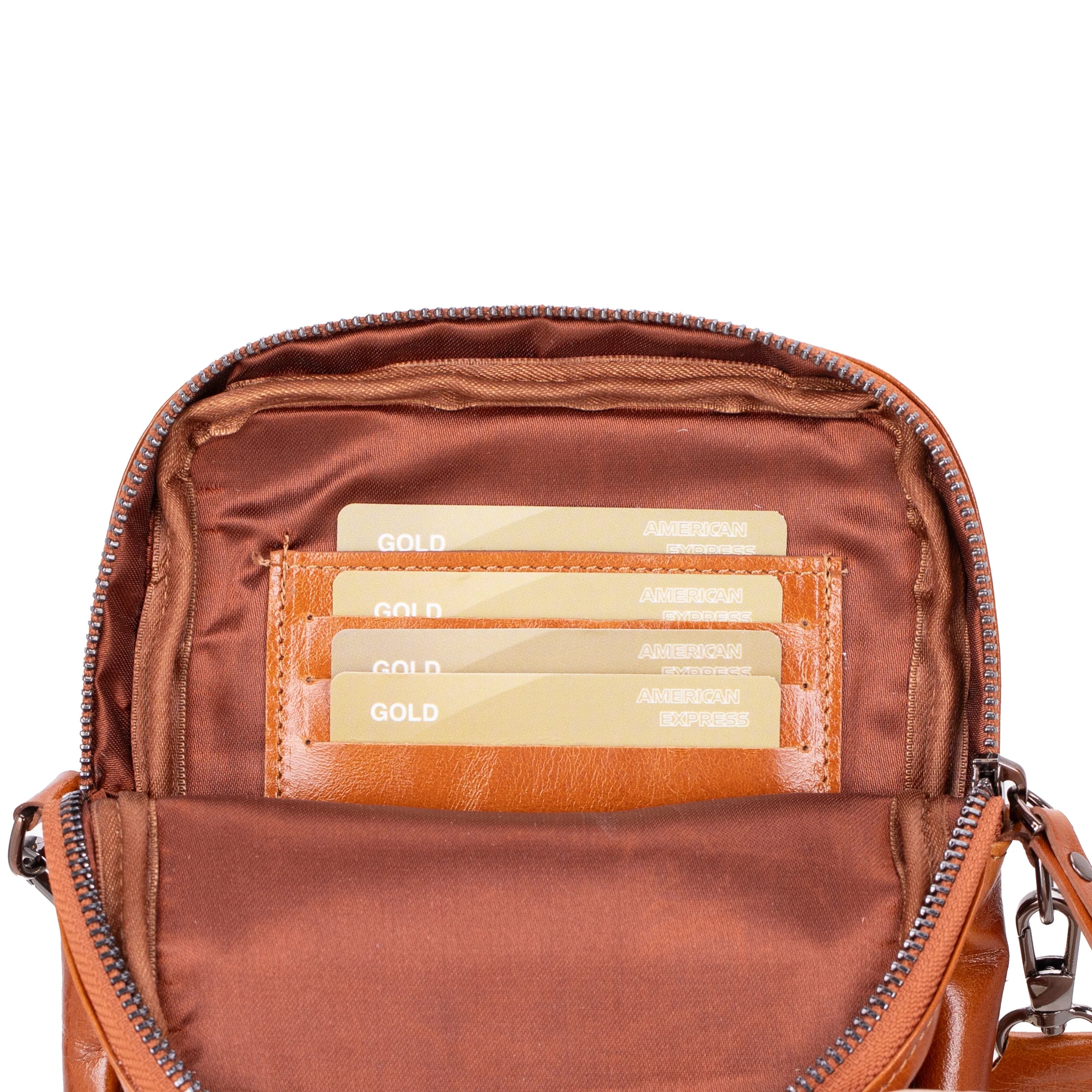 Pisa Leather Crossbody Bag