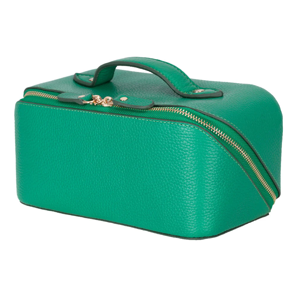 Ella Leather Makeup Bag