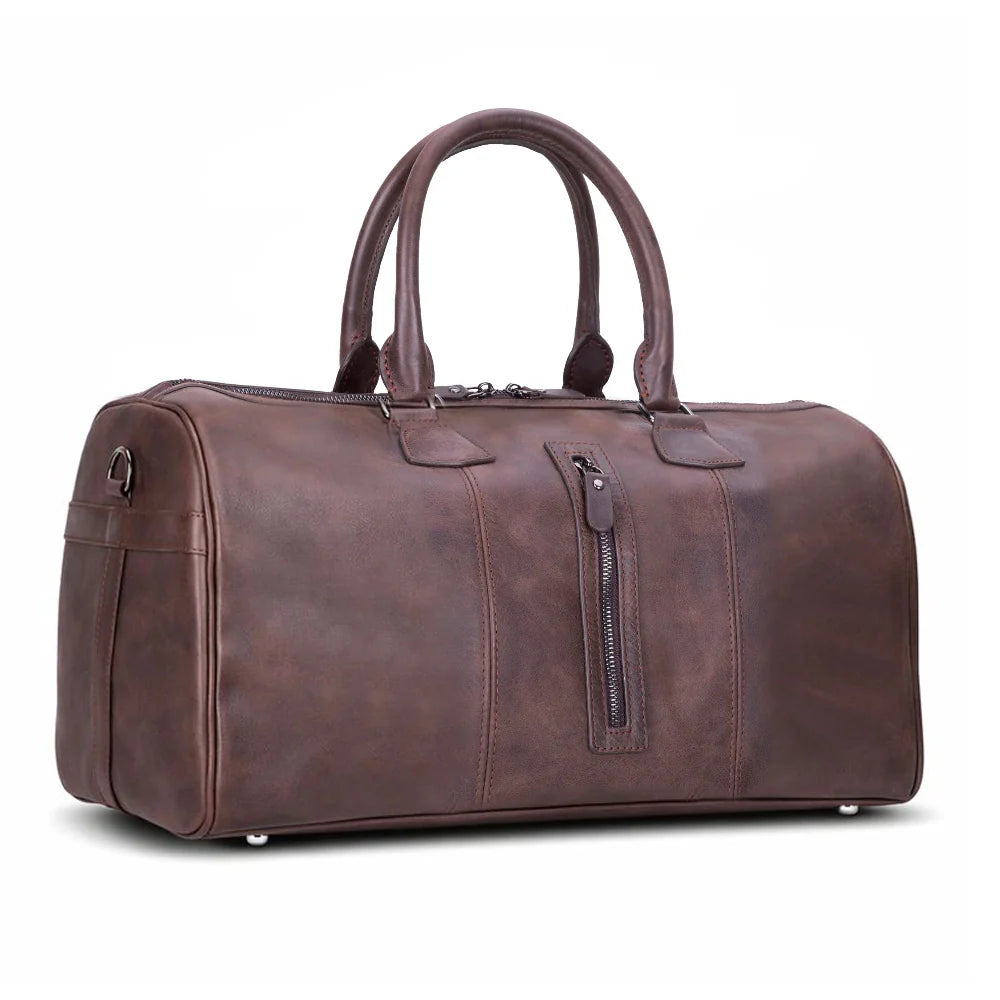 Dolly Leather Weekend Duffle Bag