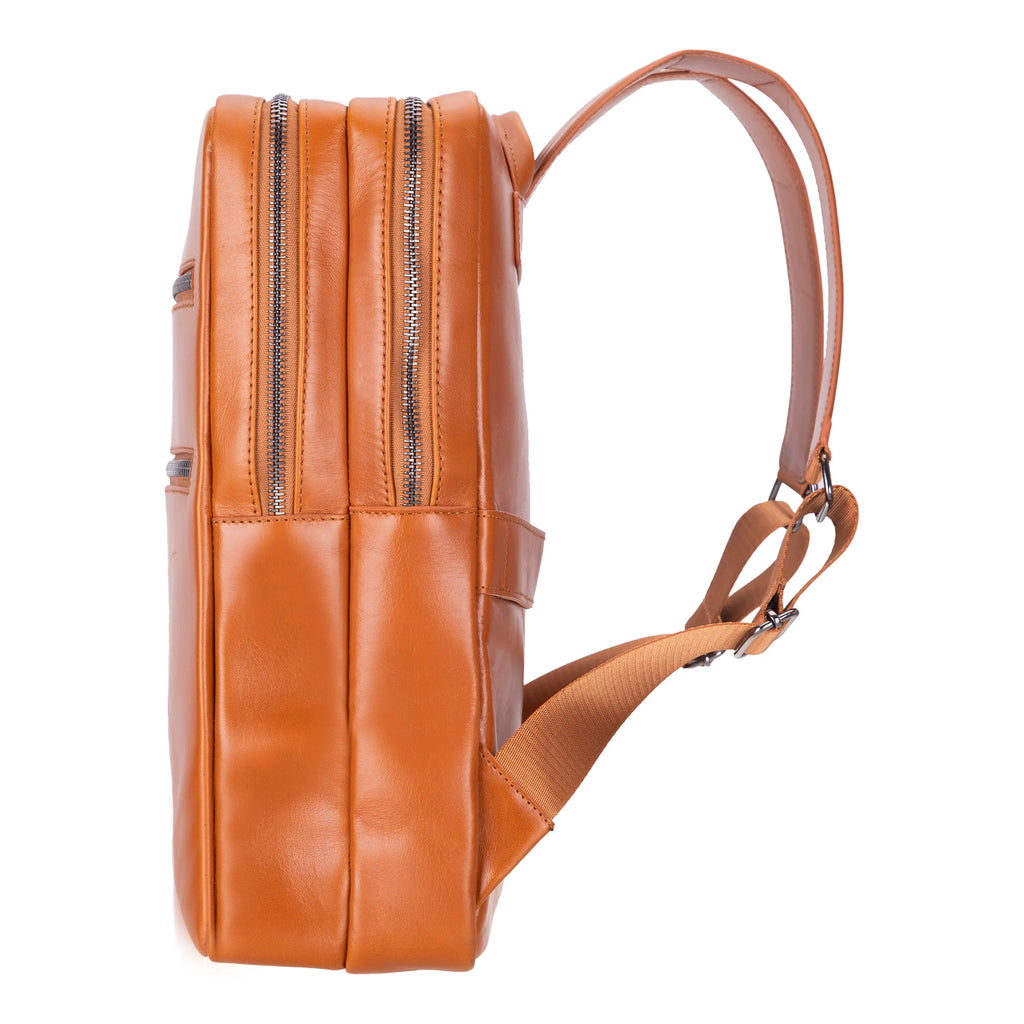 Hidden Castle Leather Backpack