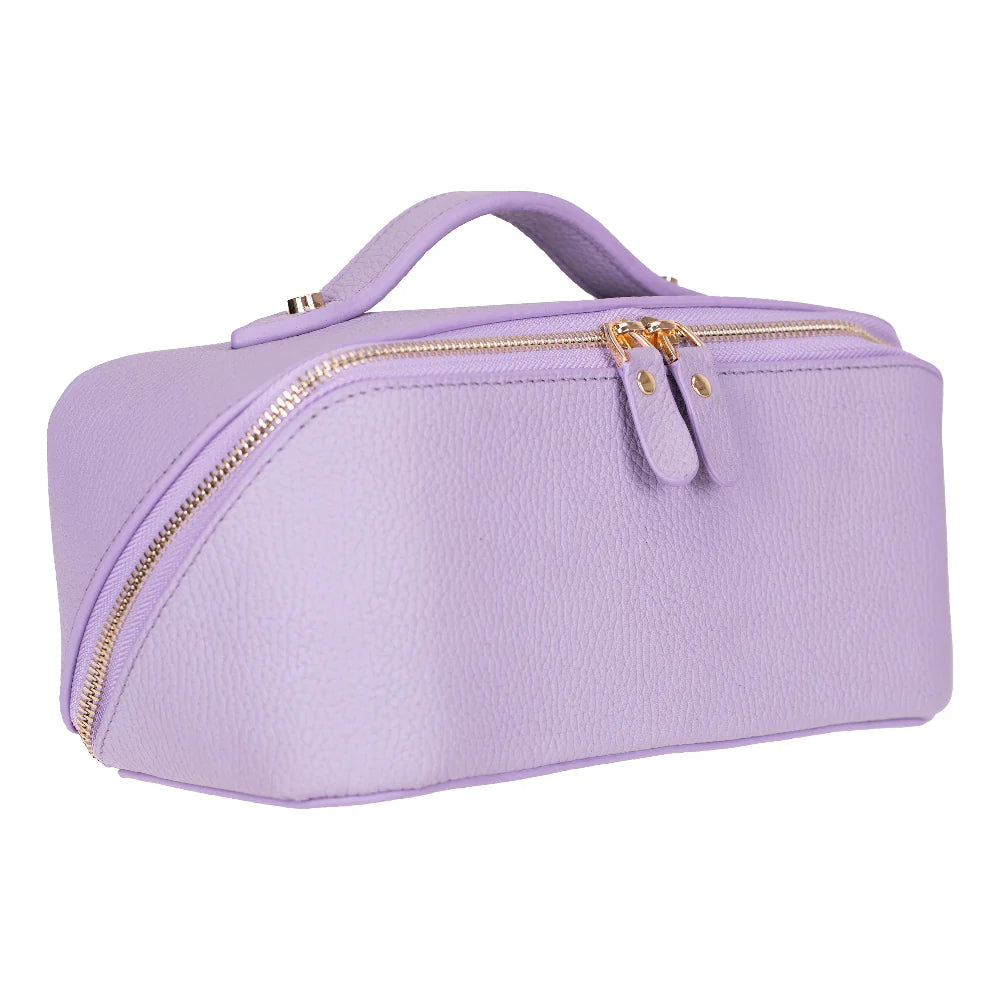 Ella Leather Makeup Bag