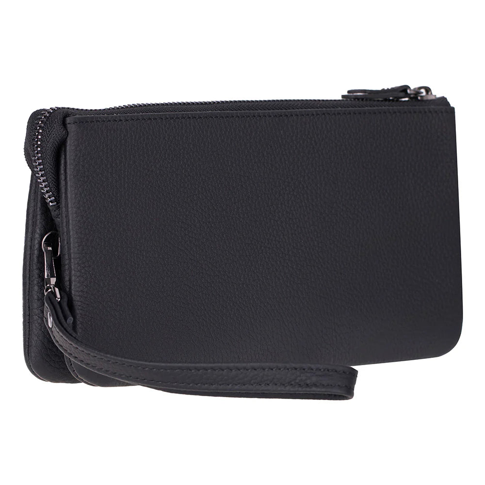 Majeste Leather Clutch Bag