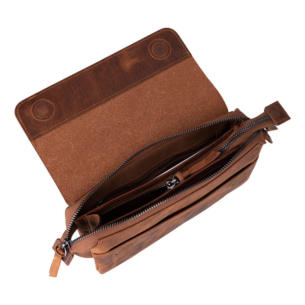 Prestige Leather Clutch Bag