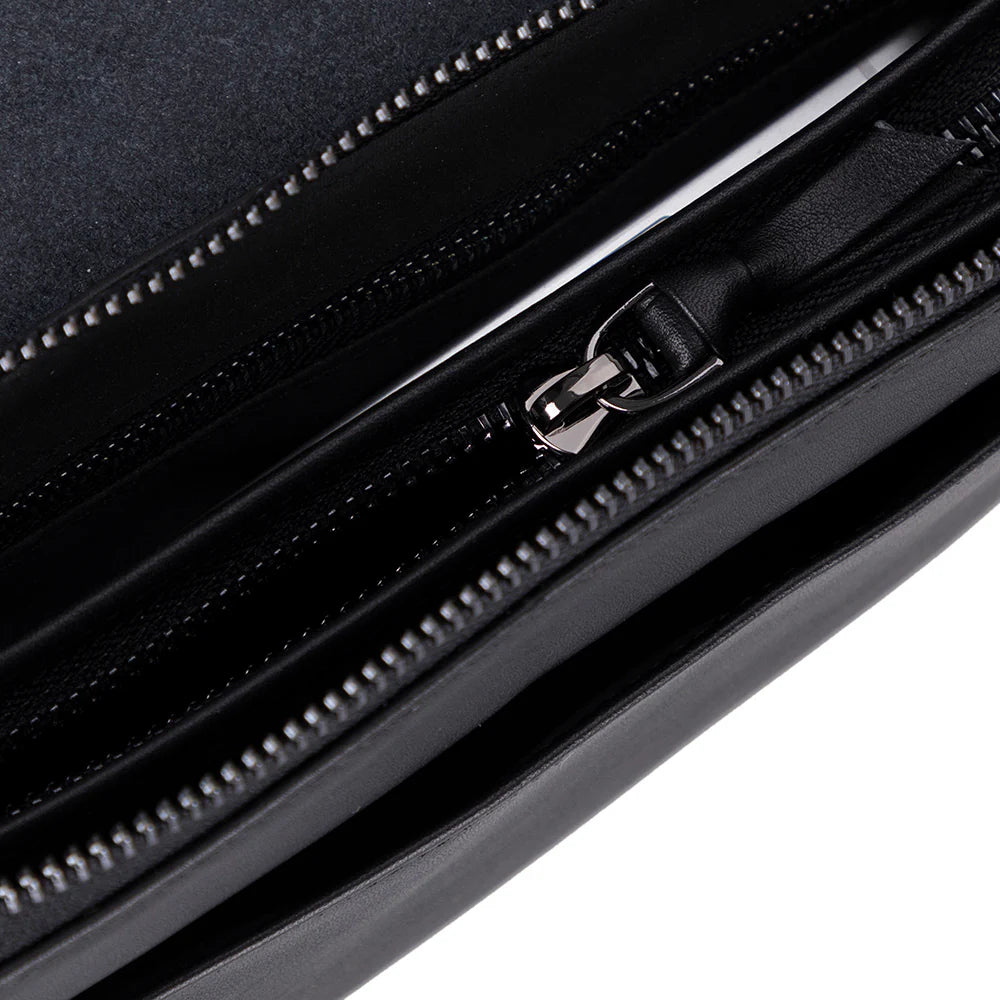 Prestige Leather Clutch Bag