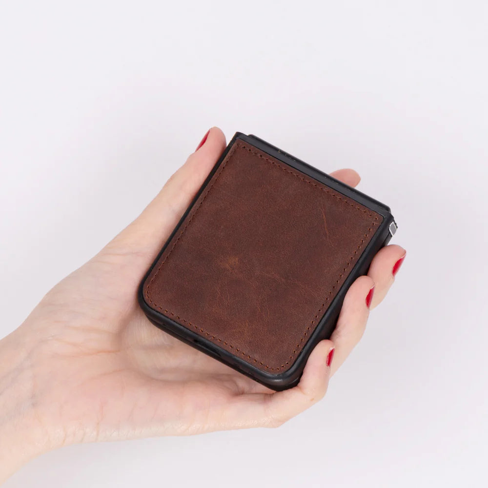 Flex Cover Samsung Z Flip 6 Leather Case
