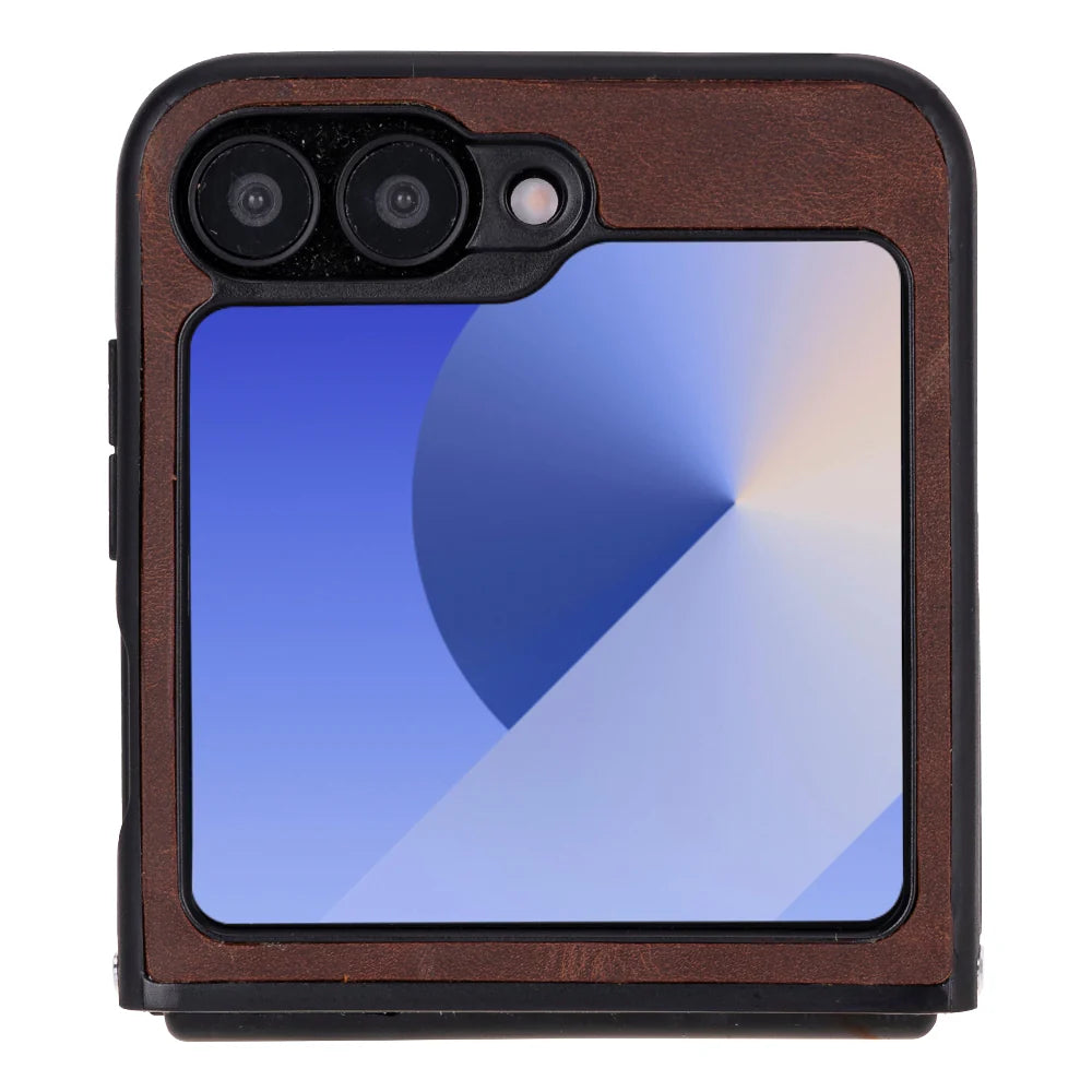 Flex Cover Samsung Z Flip 6 Leather Case
