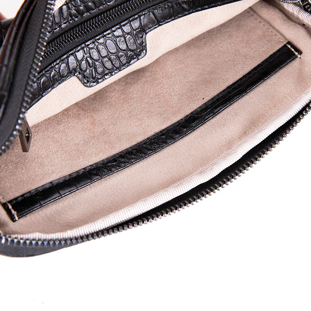 Noma Leather Clutch Bag