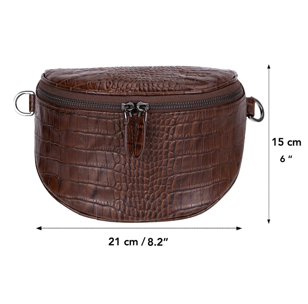 Alora Leather Crossbody Bag