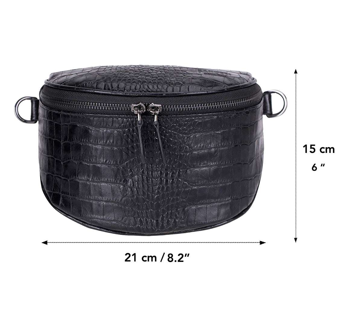 Alora Leather Crossbody Bag