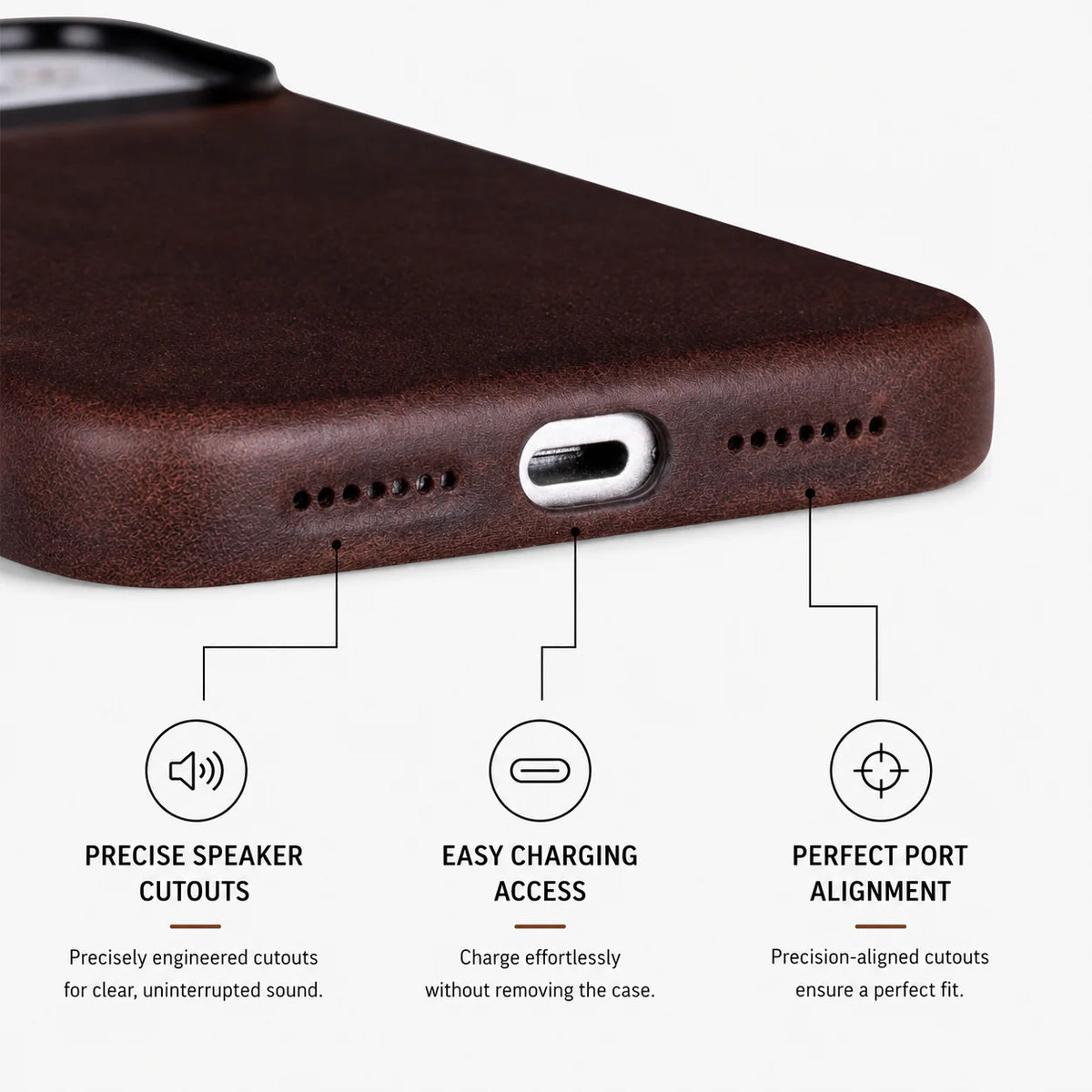 Prestige iPhone 17 Pro Max Leather Case