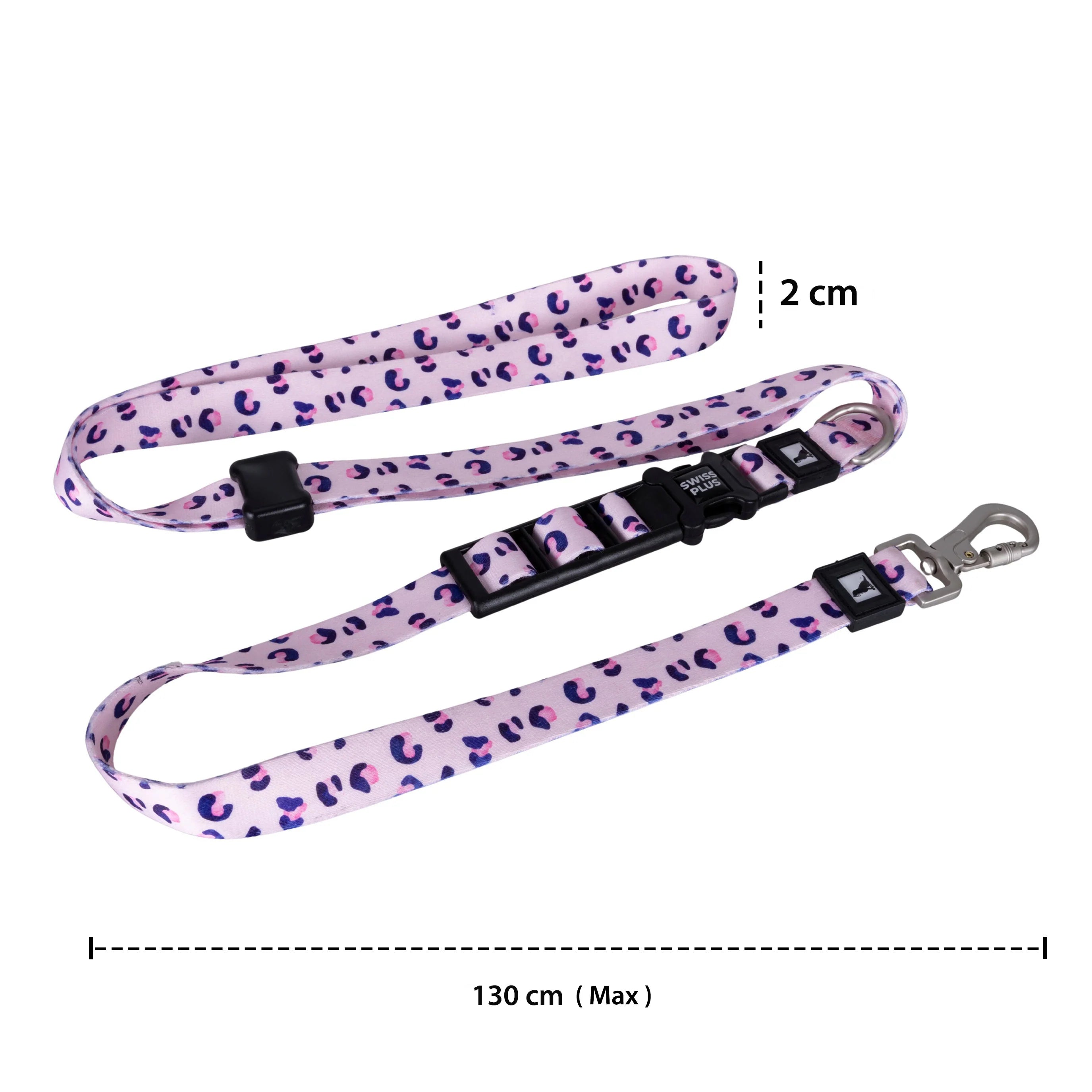 Patterned Recycled Hands Free Leash