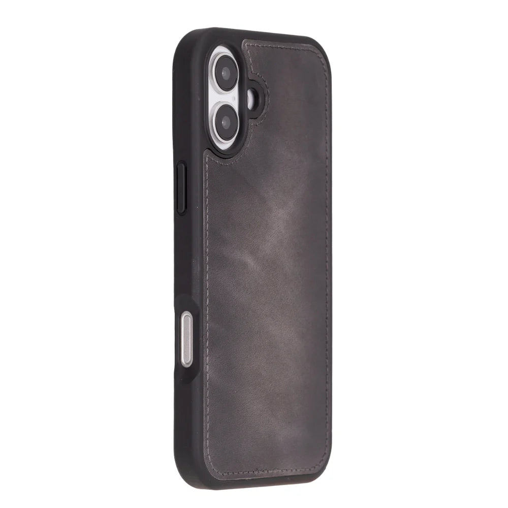 Magic iPhone 16 Detachable Leather Wallet Case