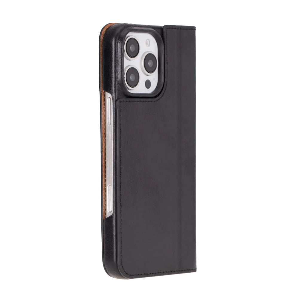 Sonat Leather iPhone 16 Pro Folio Case