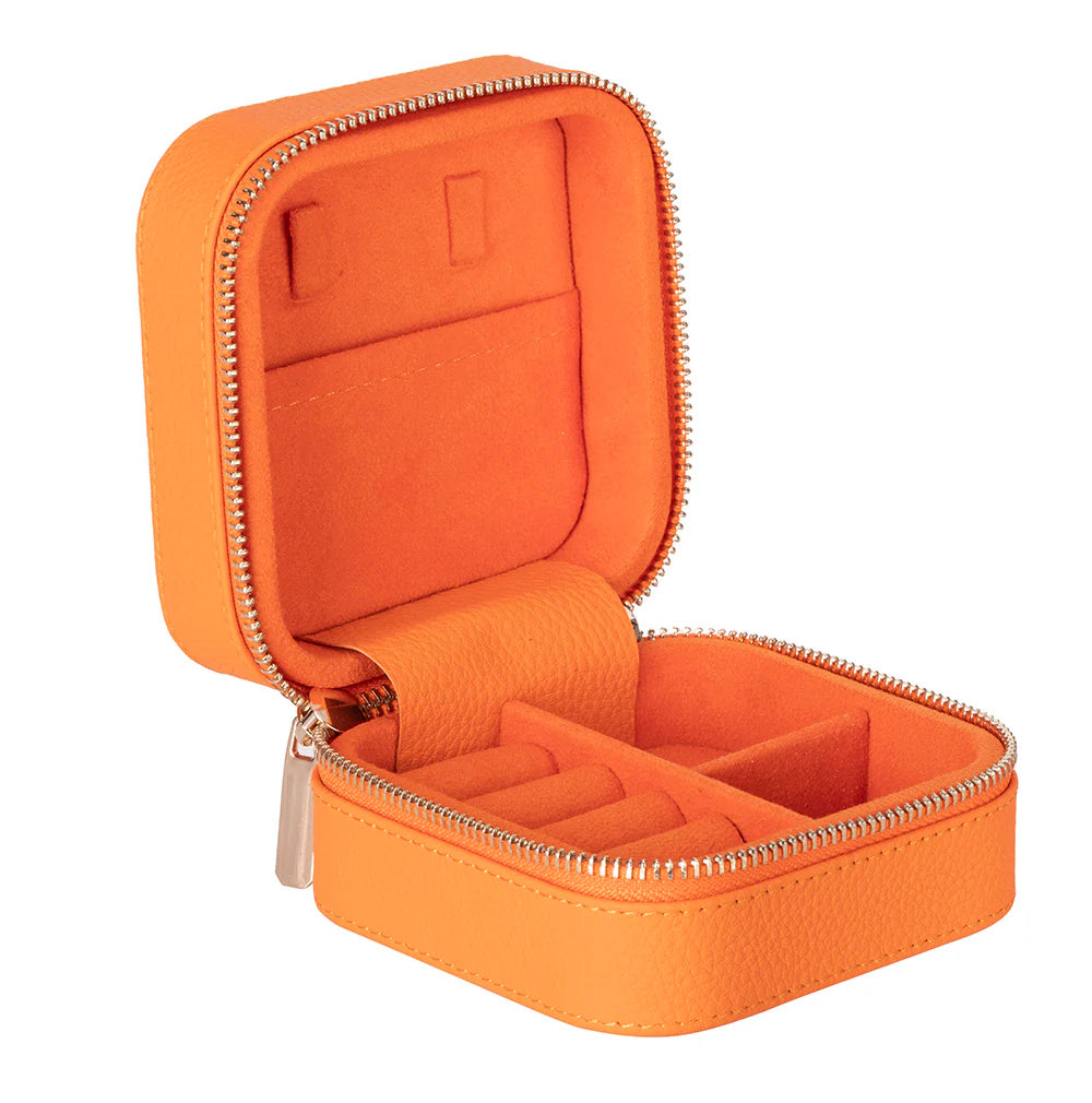 Amanda Leather Jewelry Box, Medium