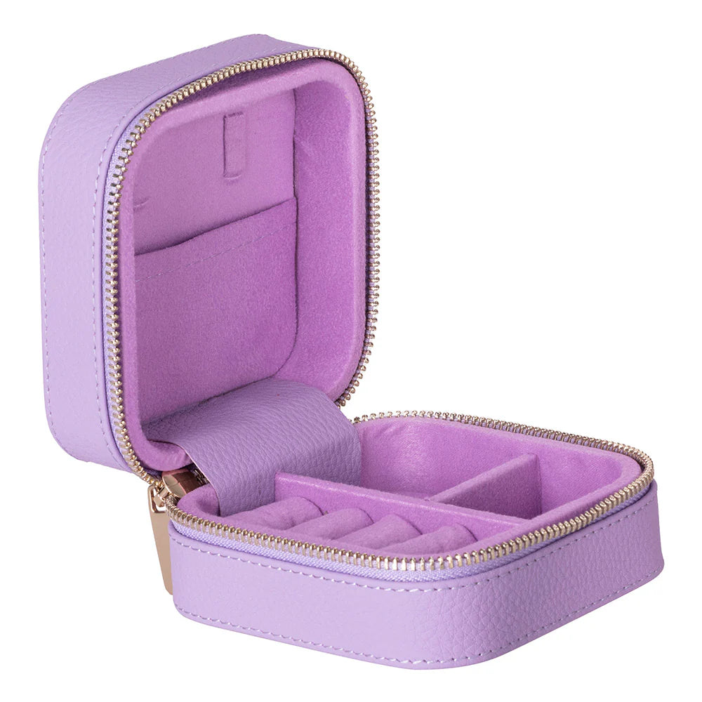 Amanda Leather Jewelry Box, Medium