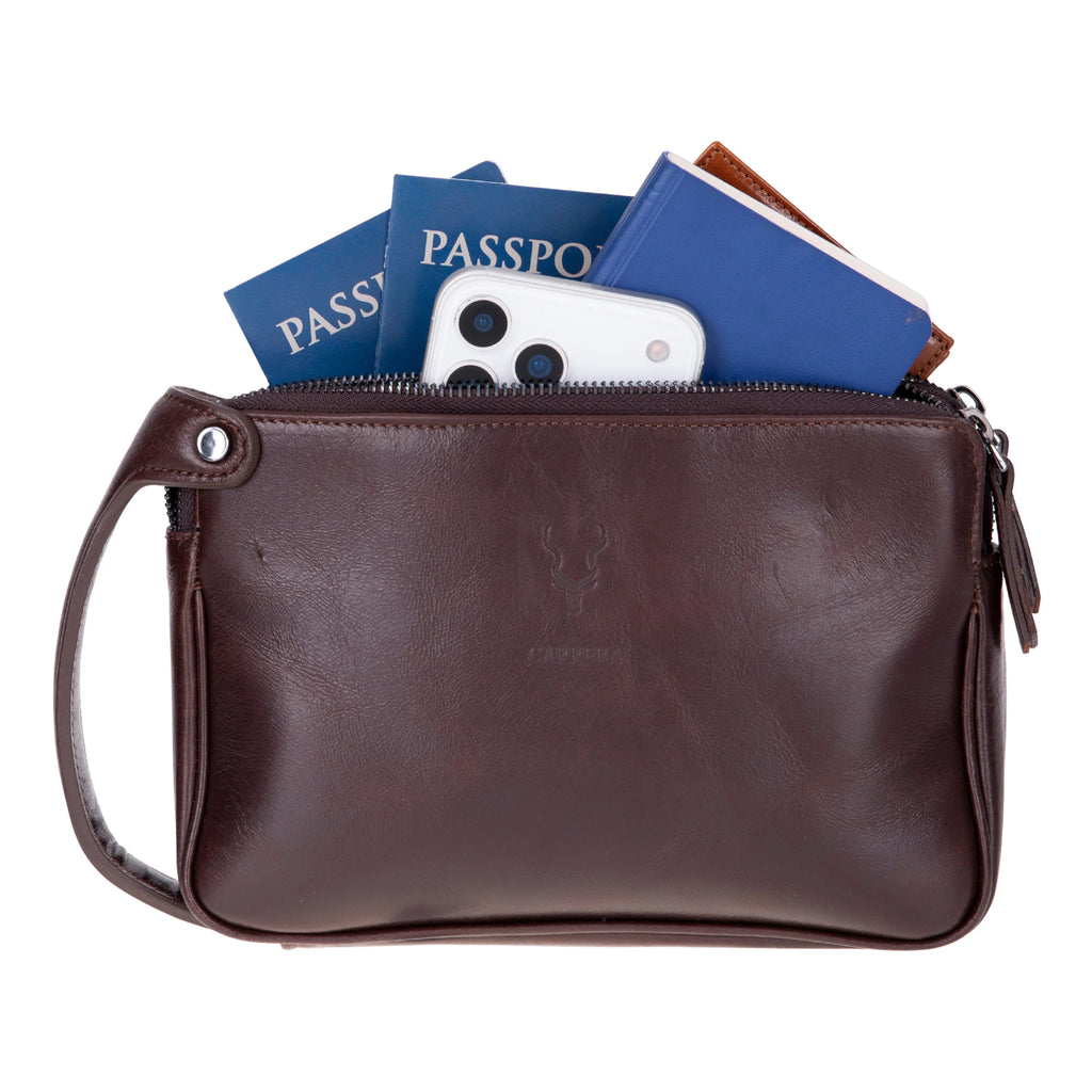 Carrera Valdiero Leather Men's Handbag