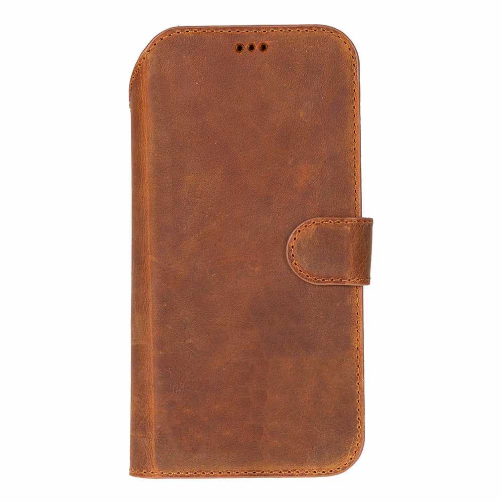 Magic iPhone 17 Pro Max Leather Detachable Wallet Case