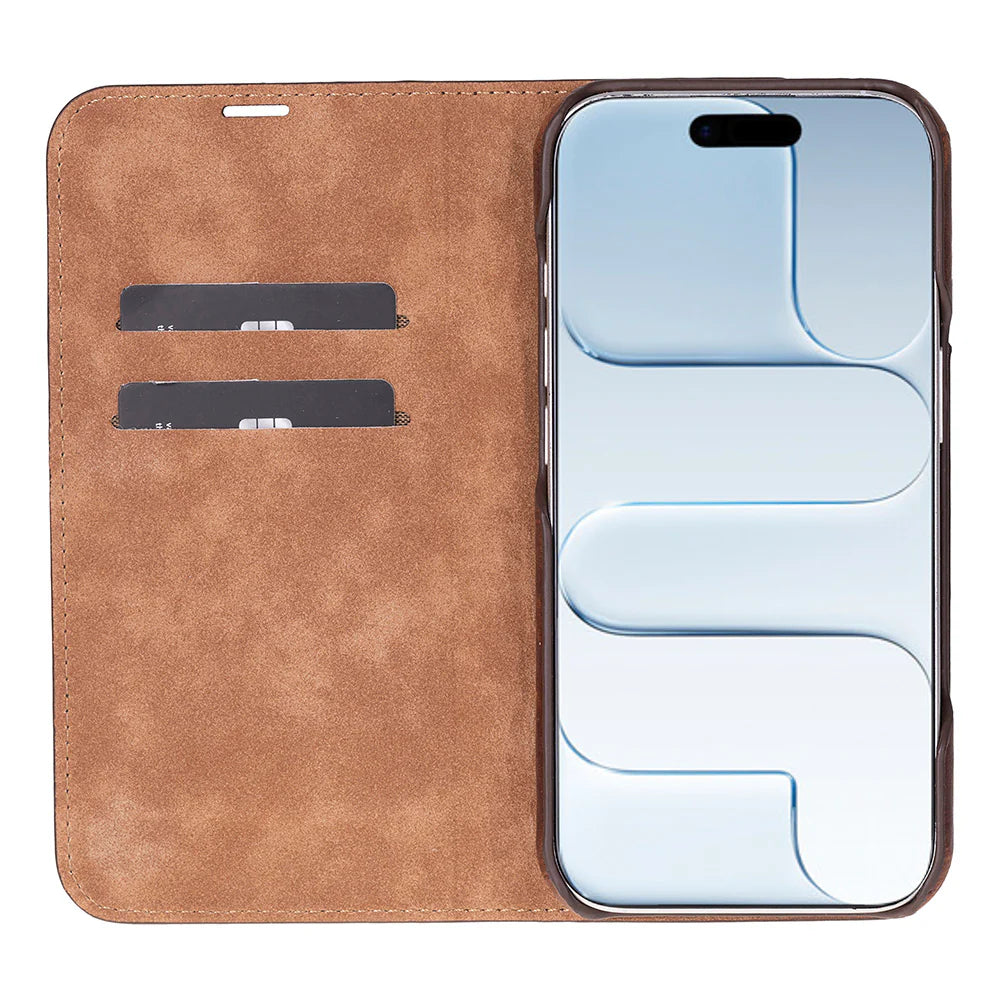 Sonat Leather iPhone 17 Air Folio Case